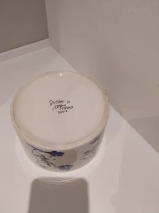 Biscottiera vintage Pinocchio ceramica