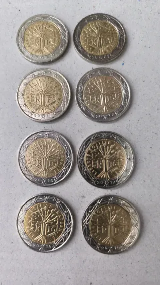 Monete da 2 Euro Francia