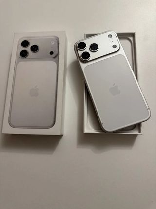 IPHONE 17 PRO MAX 512GB ARGENTO 100% BATTERIA