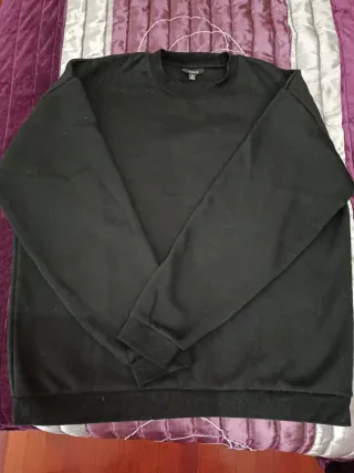 Sudadera Jersey SMOG Negra Talla XXL