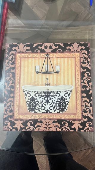 Set 7 Cuadros Baño Vintage