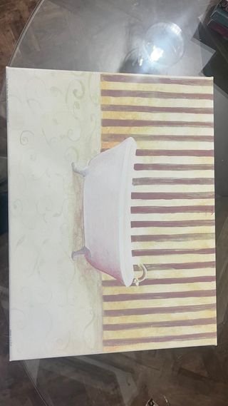 Set 7 Cuadros Baño Vintage