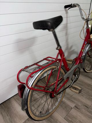 Bicicleta Orbea Plegable Clásica Roja