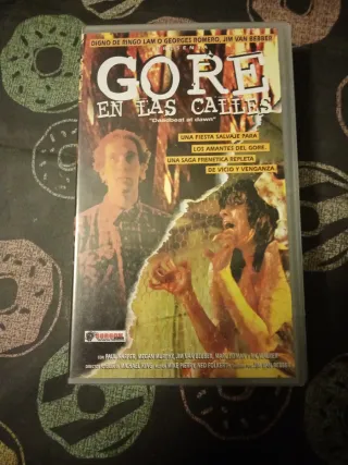 Película VHS Gore en las calles