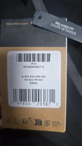 The North Face Plumon Range S Mujer Negro