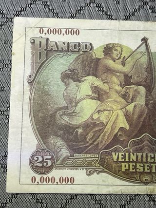 25 Pesetas España Banco 1931