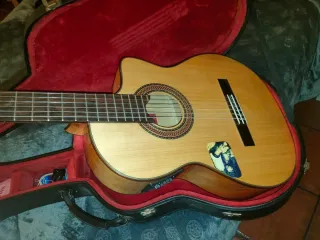 Guitarra Flamenca Martínez Amplificada