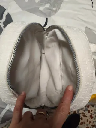 Mochila infantil blanca