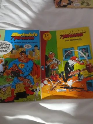 10 comics Mortadelo y filemon
