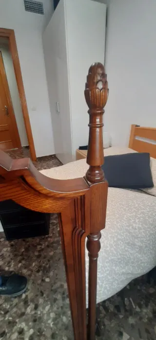 Espejo de madera 114x70 cm