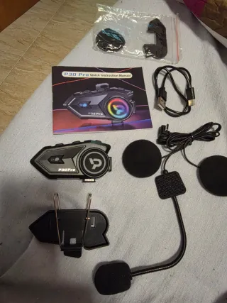 Intercomunicador P30 Pro para Casco