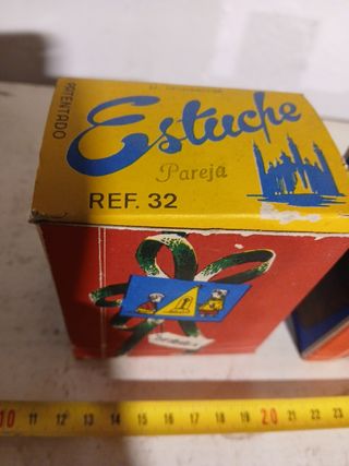 Lote caja Juguete Religioso Vintage Artelux