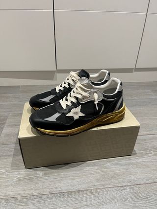 Golden Goose Dadstar Sneakers Negro/Dorado