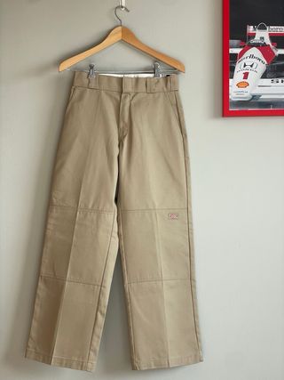 Pantalón Dickies Double Knee Beige W28 Nuevos