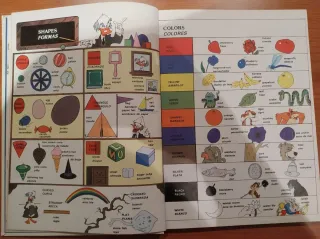 Libro vintage "Mi primer Diccionario de Inglés"