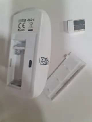 Ratón USB a pilas. Estado nuevo