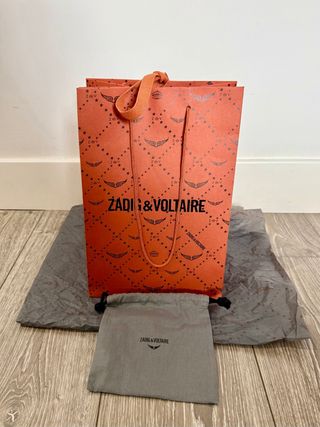 Bolsa Zadig & Voltaire Naranja y Funda