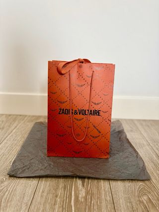 Bolsa Zadig & Voltaire Naranja y Funda