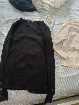 Lote 4 Tops y Camiseta Talla S/M