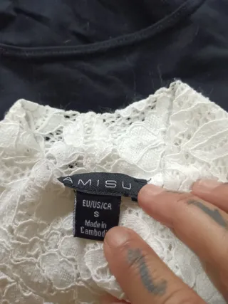 Lote 4 Tops y Camiseta Talla S/M