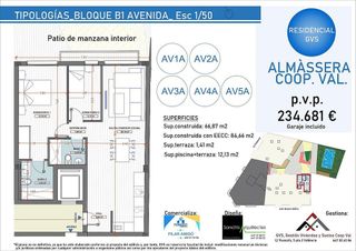 Piso en venta en Almàssera