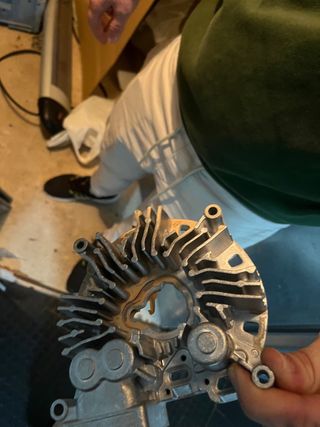 Tapa de Alternador Delco Aluminio