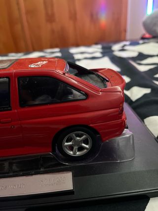 Maqueta Ford Escort Cosworth Roja