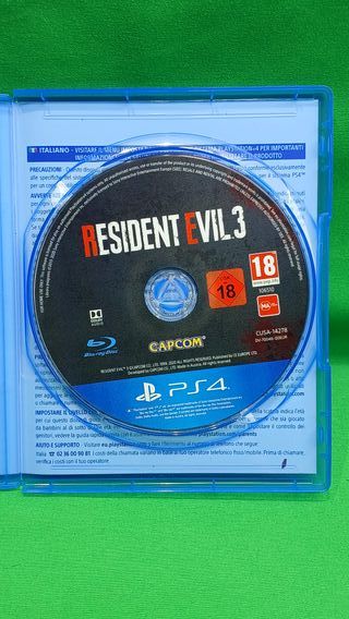 Resident Evil 3 Remake PS4