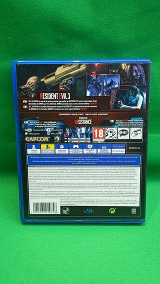 Resident Evil 3 Remake PS4