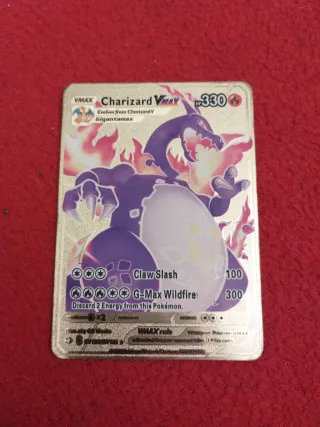 3 Cartas Pokémon Metal Dorado Vmax TM