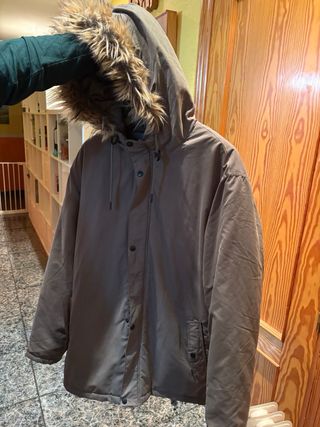 Chaqueta abrigo con capucha