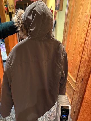 Chaqueta abrigo con capucha