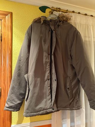 Chaqueta abrigo con capucha
