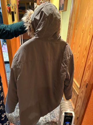 Chaqueta abrigo con capucha