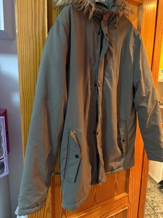 Chaqueta abrigo con capucha