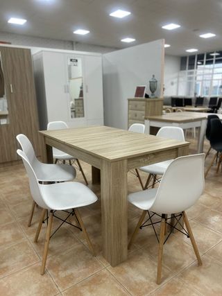 Mesa de comedor extensible madera NUEVA