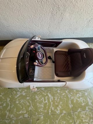 Coche Eléctrico Infantil Blanco