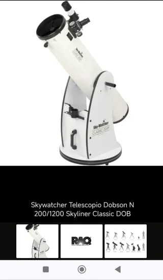 Telescopio Sky-Watcher Classic 200P