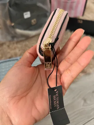 Cartera Victoria's Secret Rosa y Dorada