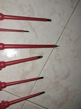 Juego 6Destornilladores Aislados