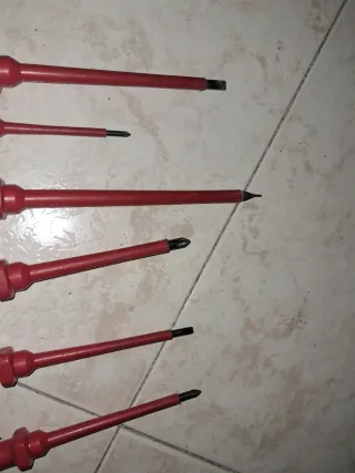 Juego 6Destornilladores Aislados