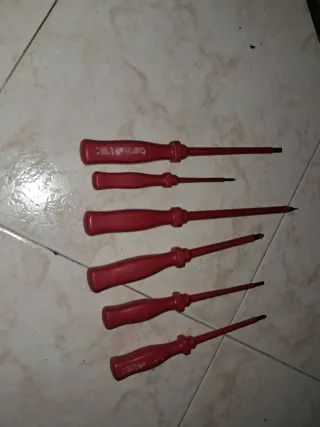 Juego 6Destornilladores Aislados