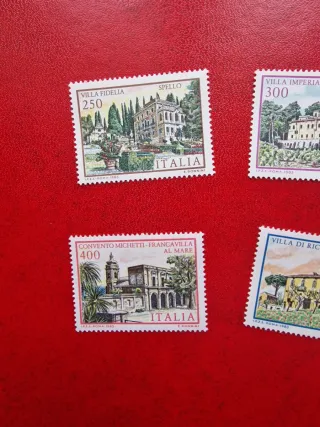 Serie francobolli Repubblica italiana