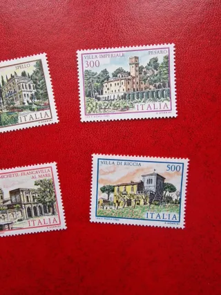 Serie francobolli Repubblica italiana