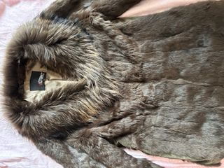 Pelliccia marrone verde scuro Victory