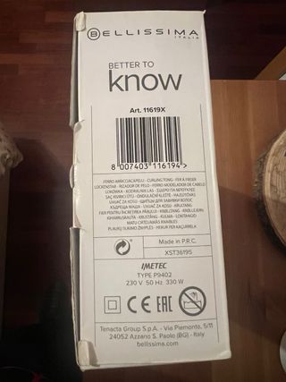 Rizador Bellissima Beach Waves Multi GT20 100