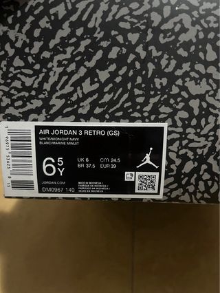 Zapatillas Jordan 3 Retro