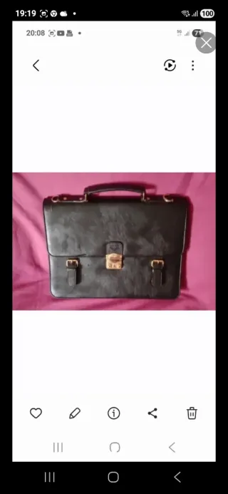 Maletín de piel para abogado/gestor