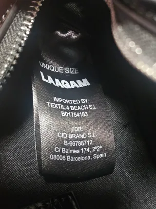 Bolso Georgia Black Laagam.