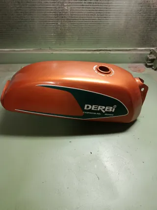 Depósito Gasolina Derbi Antorcha Naranja